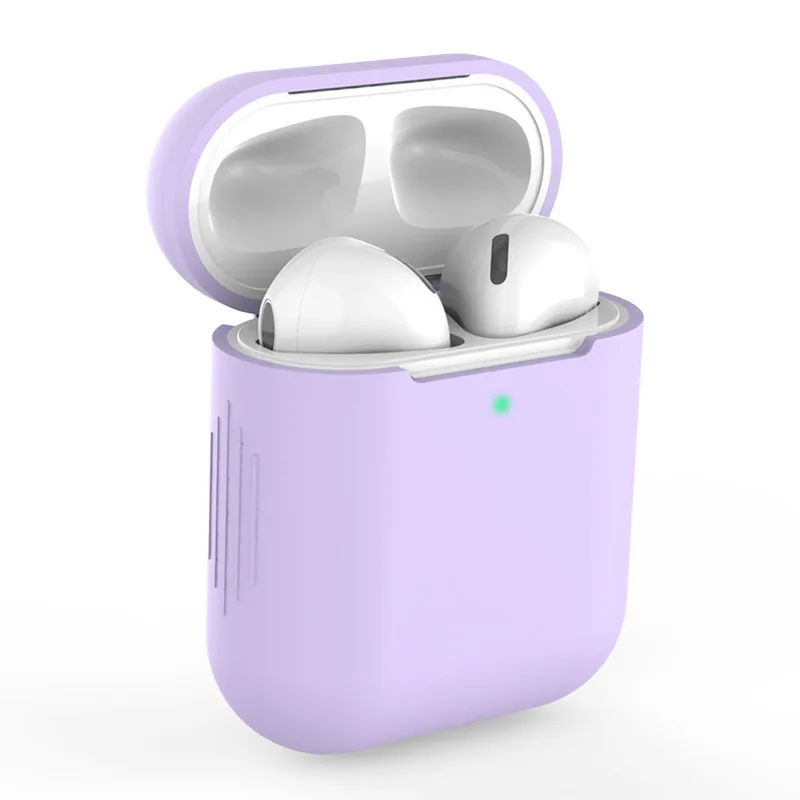 Силиконовый чехол для Apple Airpods 2/1 Универсальный мягкий силиконовый s