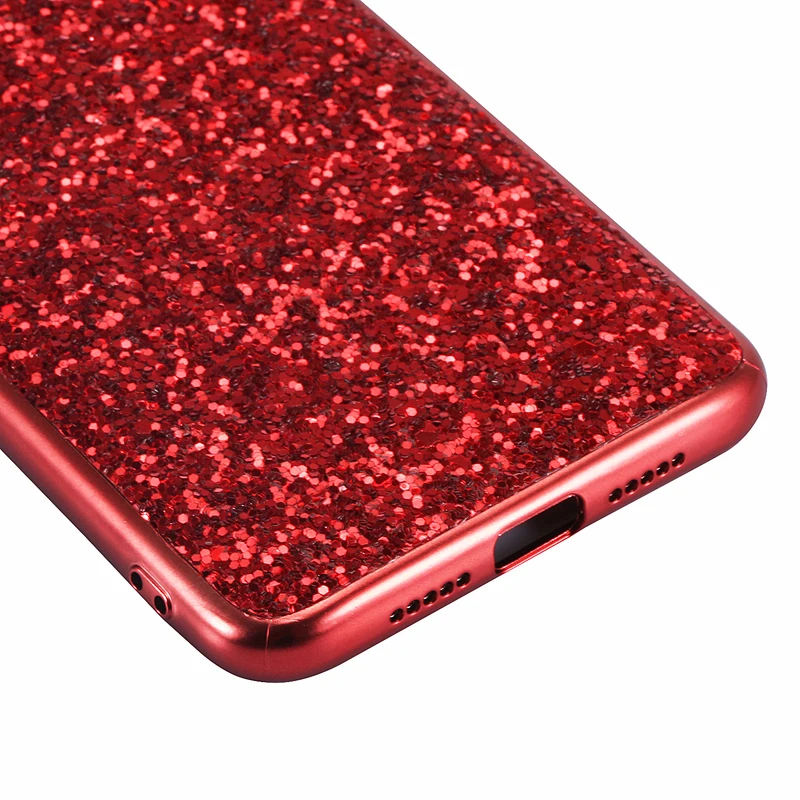 

Fashion TPU Silicon Case Xiaomi Mi 9 Case Shockproof Phone Cover For Xiaomi Mi9 9 Explorer Luxury Glitter Bling Lady Back Cover