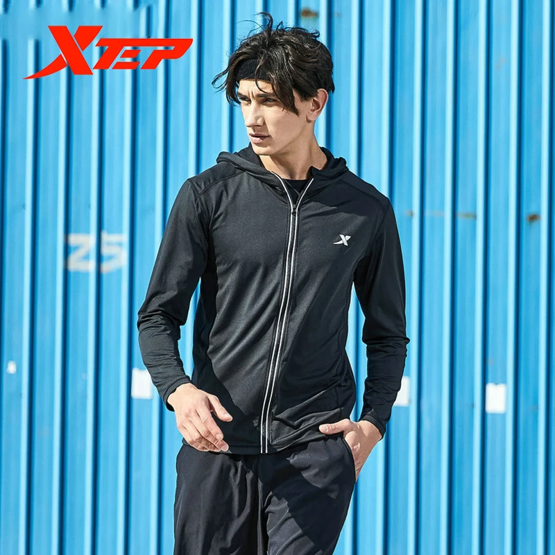 Xtep Мужская спортивная одежда 2018 осень новый легкий спортивный беговой Набор для