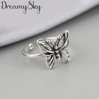 Винтажные кольца в стиле панк с бабочкой для женщин и мужчин, модное антикварное кольцо в стиле ретро, модные украшения для вечерние, новинка 2021