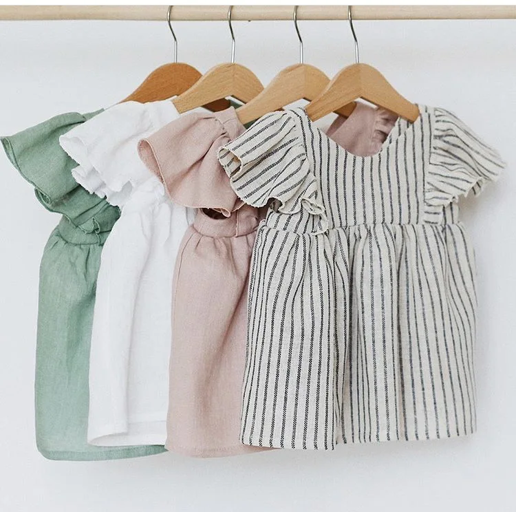 Комплекты одежды для маленьких девочек в европейском и американском стиле