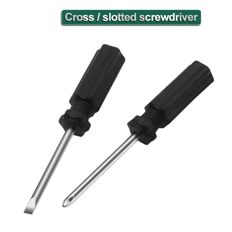 Мини-отвертка 4 0 мм с пластиковой ручкой 10 см | Инструменты