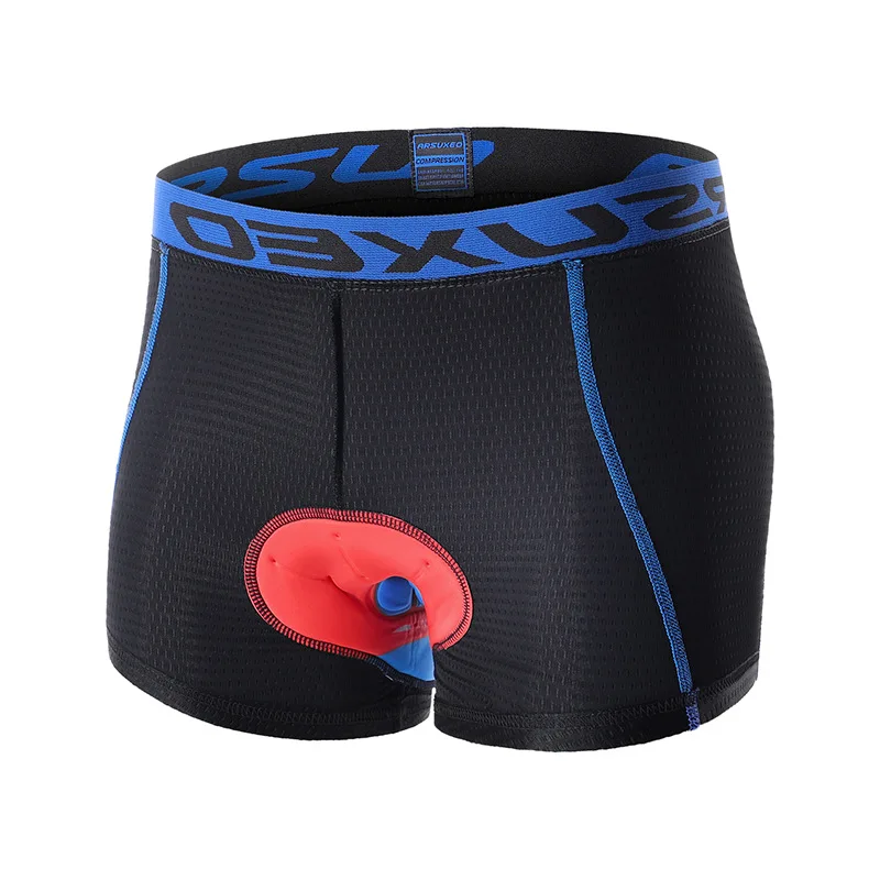 

Quick-Drying Breathable Thickening Silica Gel Pad Shock-Absorbing Bicycle Biker Underwear Shorts
