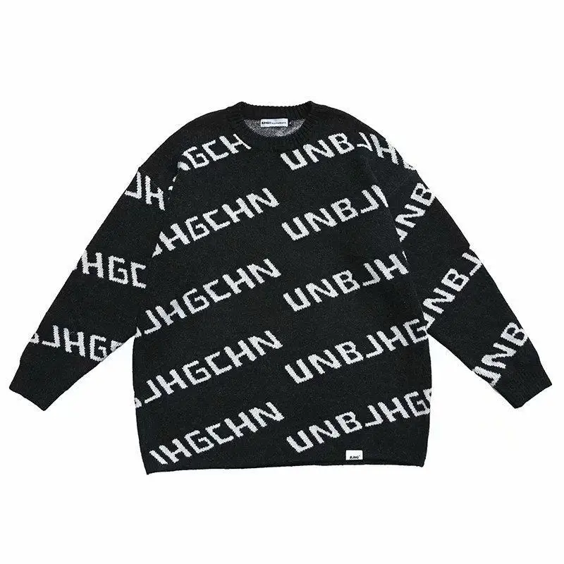 

Loose and Warm Sweater for Boy, Korean Lover, Trendy, Wind Protection, Hong Kong, Autumn and Winter