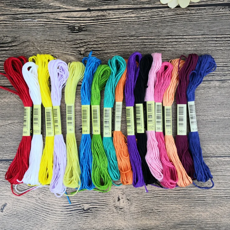 10 pieces Wholesale cross stitch threads,Cotton thread, cross stitch embroidery thread, Custom special color