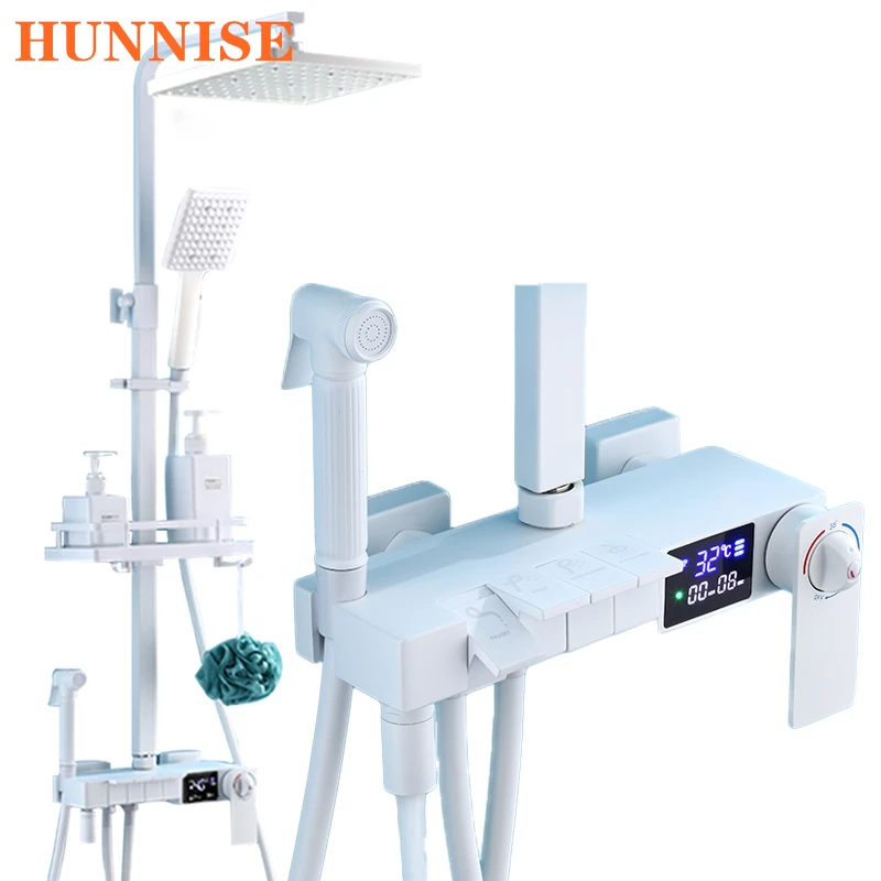 

Набор для душа из Термостатической латуни, с насадкой для душа