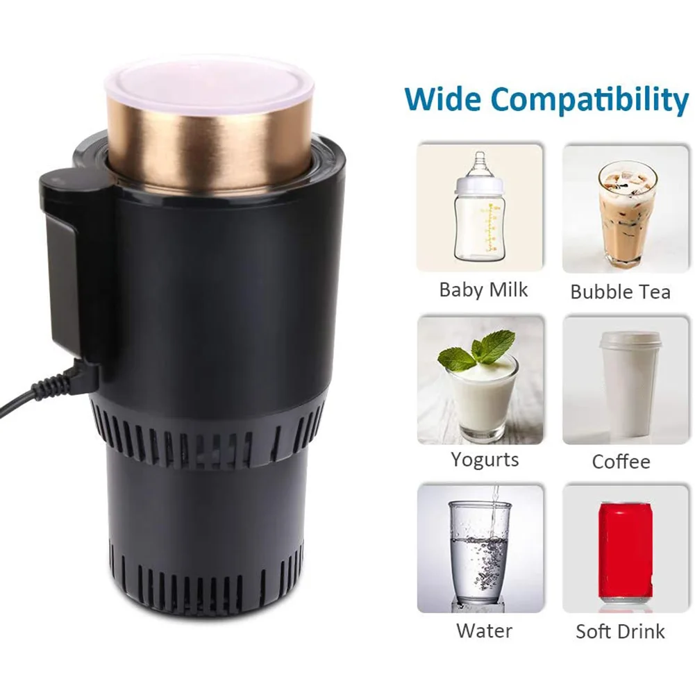 

12V Portable Cool and Heats Car Cup Cooler/Warmer Smart Mug Car Refrigerator Auto Electric Cup Drink Holder