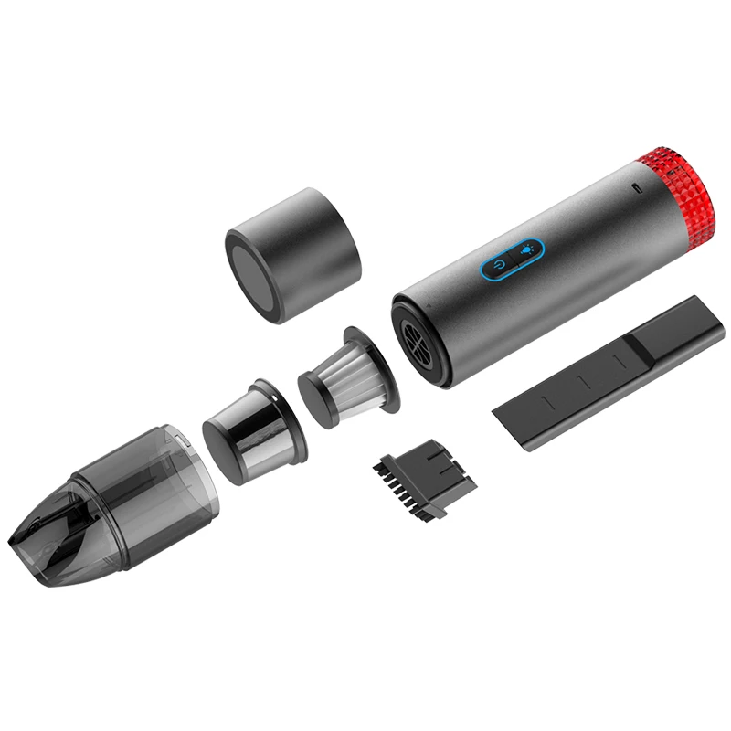 Портативный автомобильный пылесос моющийся беспроводной ручной автоматический