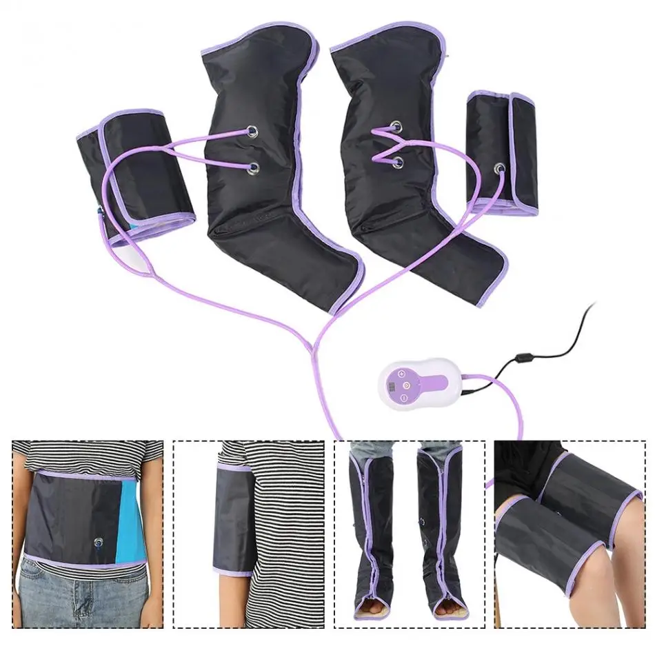 

Home Professional Therapy Air Compression Massage Machine Foot Spa Remove Rheuma Eliminate Edema Pneumatic Calf Thigh Massager