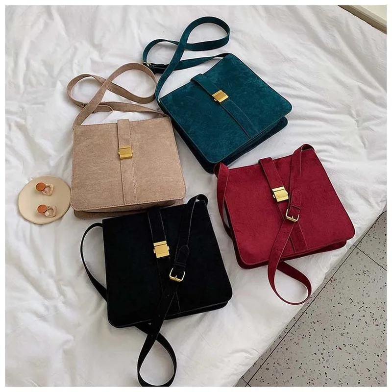 Большая бархатная женская сумка через плечо 2019 новая известная брендовая