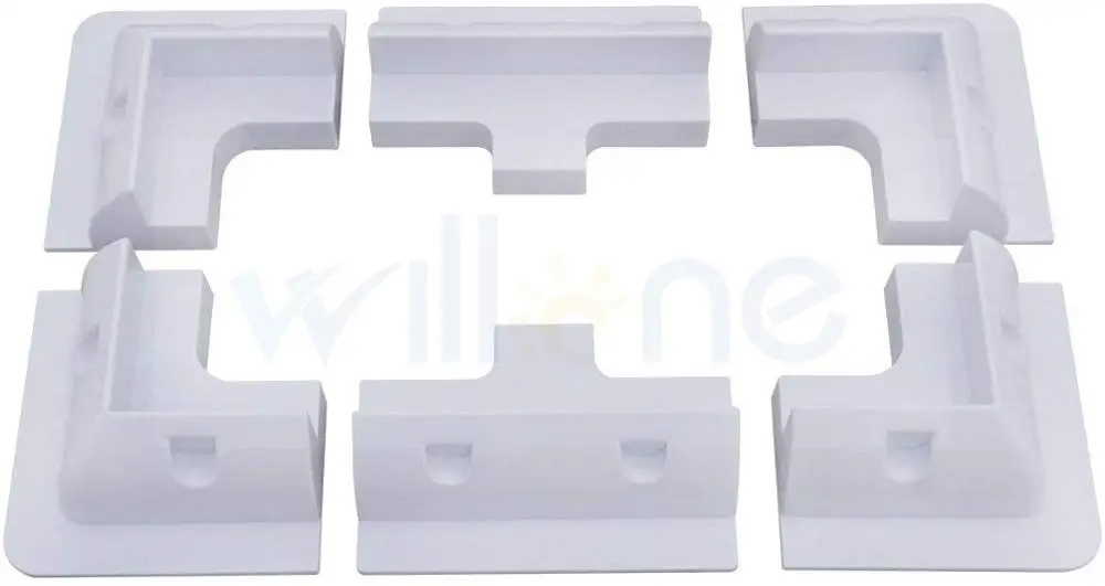 Угловое крепление Willone для домов на колесах лодок фургонов морских комплект из 6