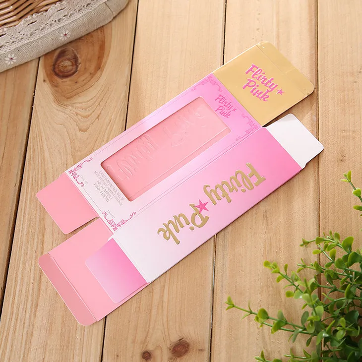 Шляпа коробка высечки окна ПВХ упаковочная для шоколада небольшое количество по