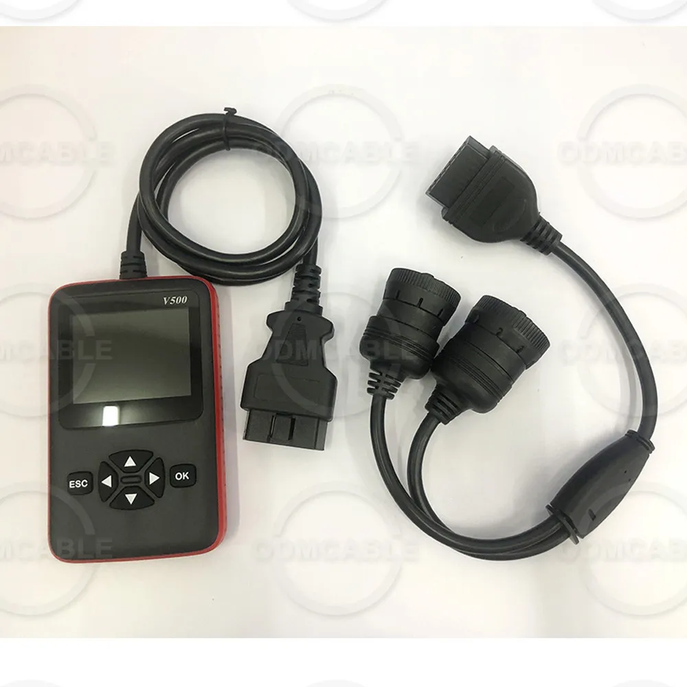 OBD2 тяжелых грузовиков ScannerJ1587/J1939/J1708 протоколы CR-HD launch V500 Creader код читателя