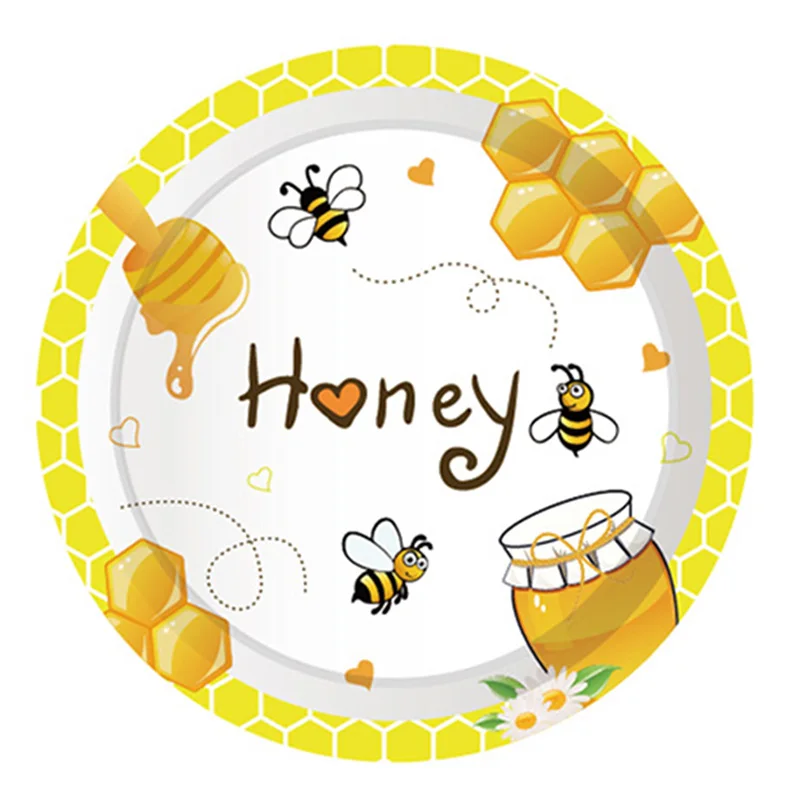 Детский душ желтый медовый пчела украшения для вечеринок детский день рождения