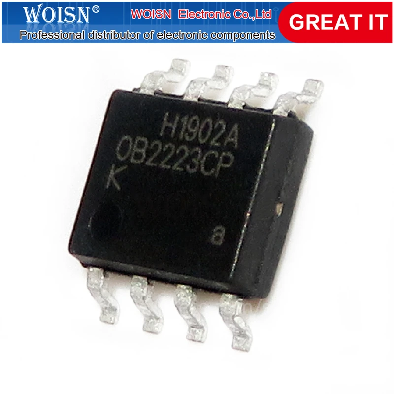

10 шт. OB2223CP SOP8 OB2223 SOP-8 SMD LCD чип новый оригинальный цвет