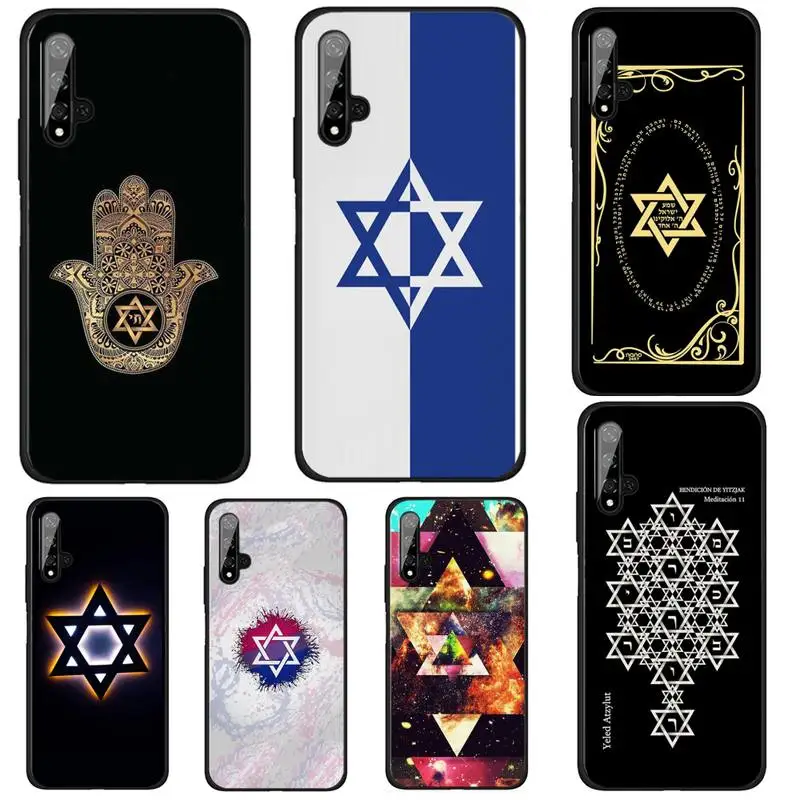 

Star Of David Jewish Star Symbol Phone Case For Huawei Honor Y 7 2019 6p 8s 20 30 Pro 9 S Psmart V30 Pro Honor8 9 10 Lite Simple