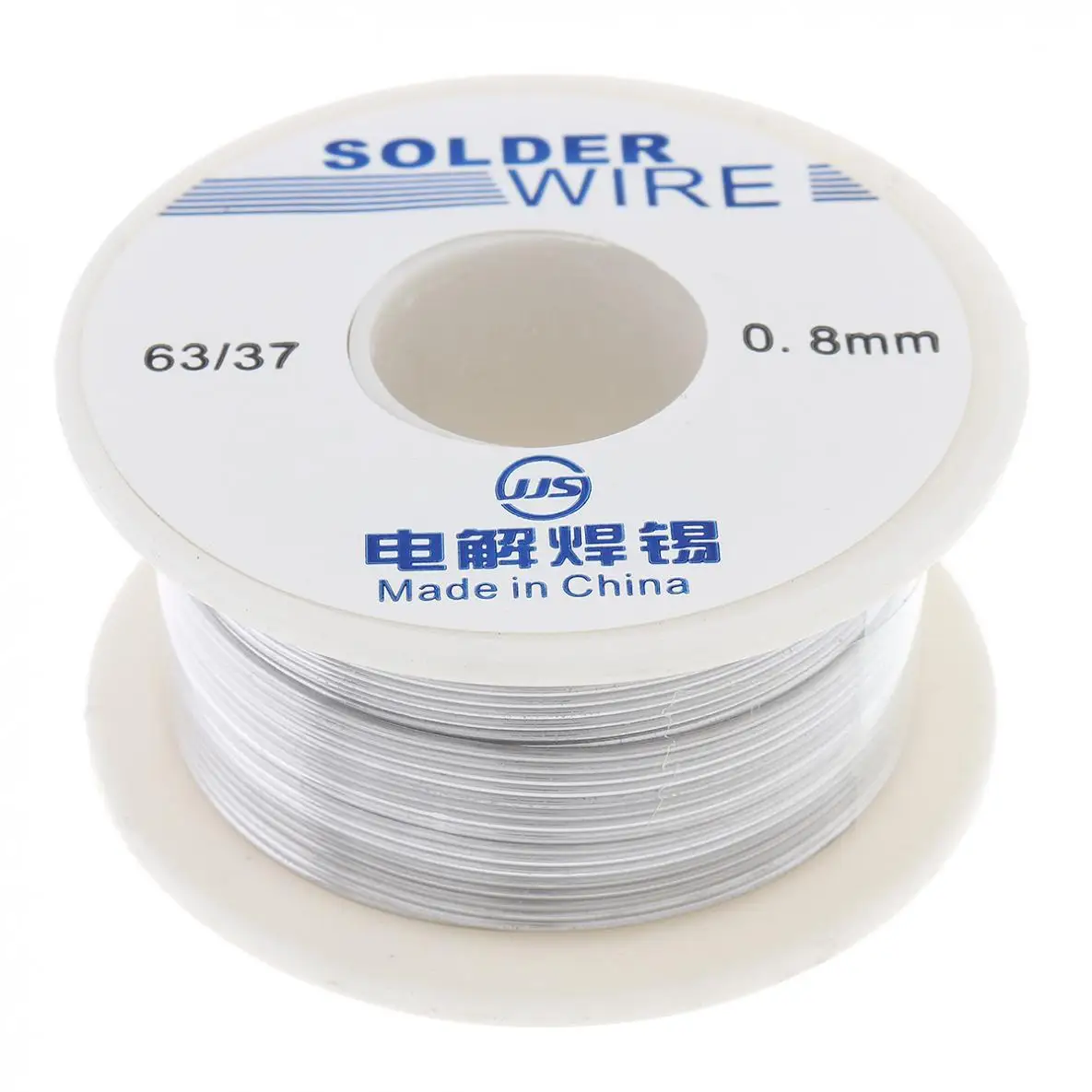 Оловянно свинцовый припой в катушке с 63/37 флюсом и низкой точкой плавления 0 8 50 г 2%