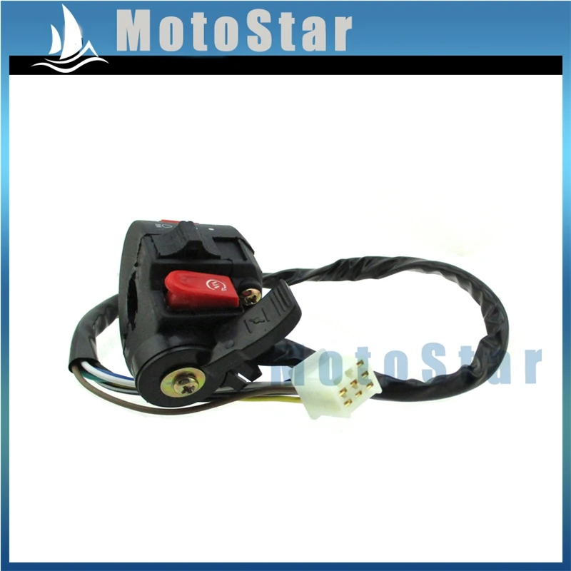 3 Функция 7 провода ручка Kill Start светильник дроссель коммутатор для 50cc 70cc 90cc 110cc 125cc