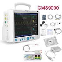 cms9000 hospital medical patient monitor vital signs monitor multi parameter ecg nibp spo2 resp temp pr hr etco2 ibp machine