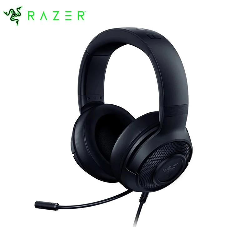 

Ультралегкая игровая гарнитура Razer Kraken X Lite: объемный звук 7,1-легкая алюминиевая рамка-гибкий кардиоидный микрофон