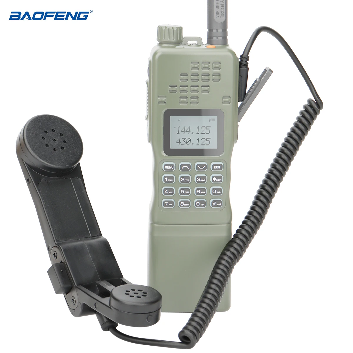 Baofeng H250 тактический военный PTT плечевой динамик микрофон для TYT портативная рация