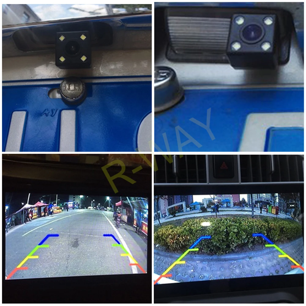 R-Way для Peugeot 206 Беспроводная парковочная камера заднего вида HD Автомобильная |