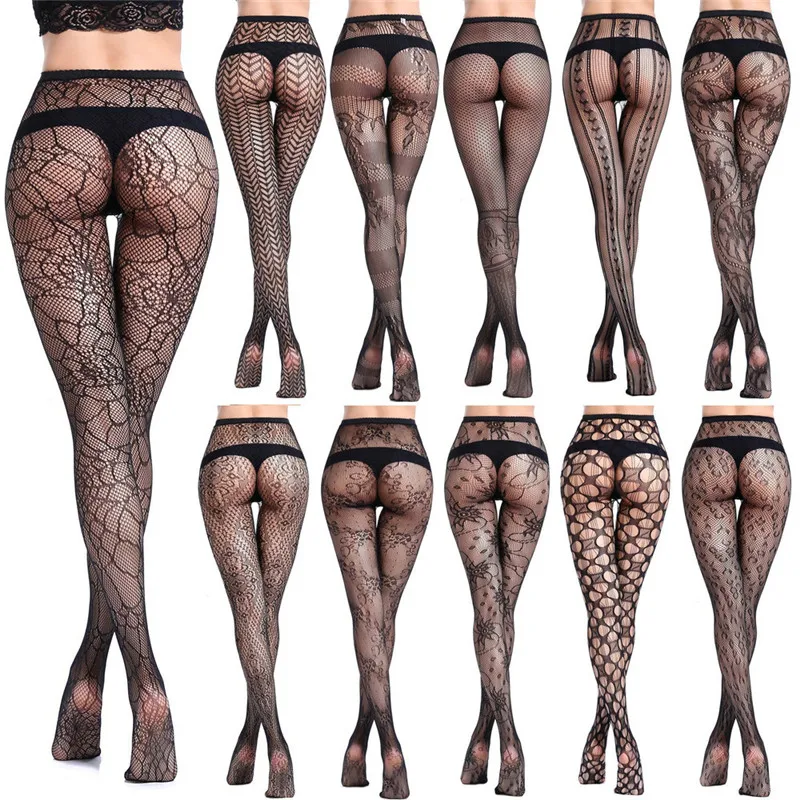 Сексуальное нижнее белье эротические костюмы чулки боди женское ажурные