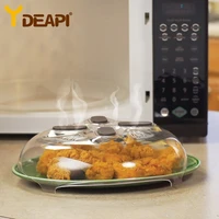 ydeapi magnet food splatter guard microwave hover anti sputtering cover with steam vents magnetic splatter lid heat resistant