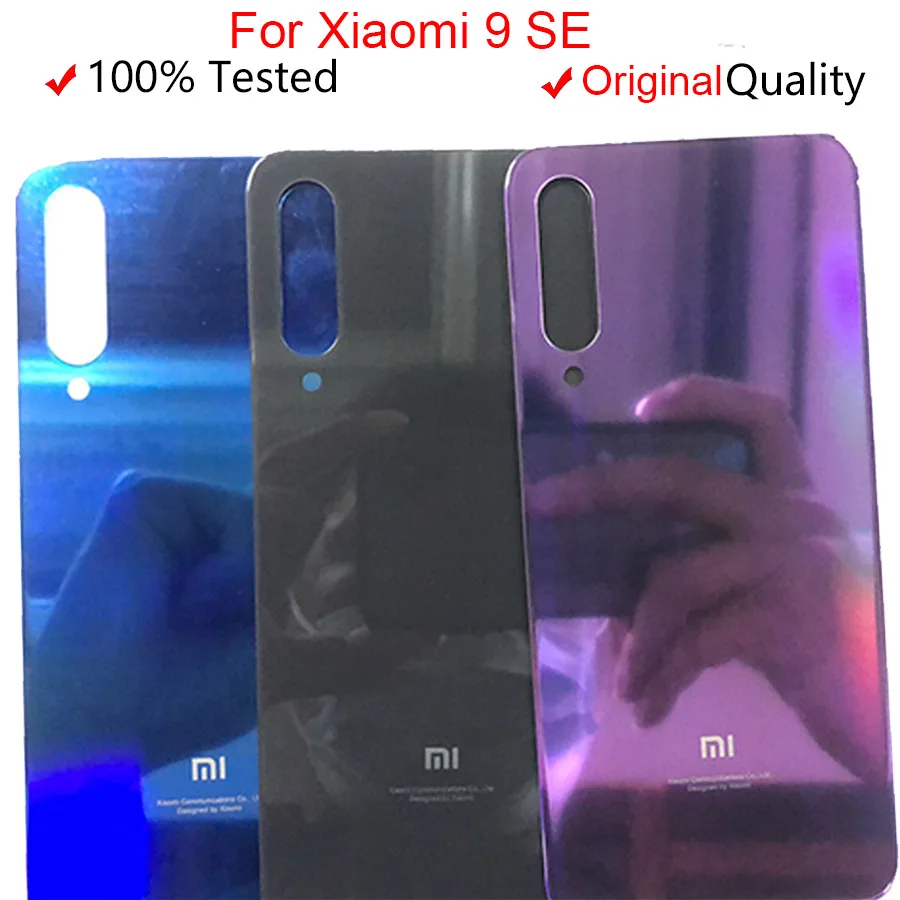 

For Xiaomi Mi 9 SE Back Battery Cover Rear Door Housing Case Glass Panel 9 SE Replacement For Xiaomi Mi9 Se Battery Cover