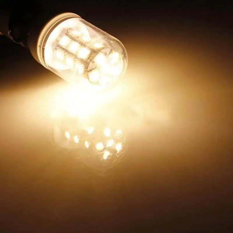 E27 3 Вт 27 светодиодный 5050 SMD светильник кукуруза энергосберегающий Чистый теплый