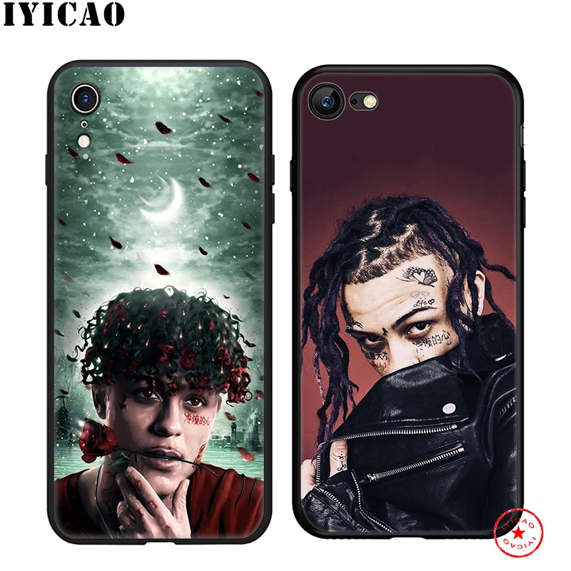 IYICAO Lil Skies Rapper мягкий чехол для iphone 11 Pro Xr Xs Max 6 6s 7 8 Plus 5 5S Se силиконовый TPU |
