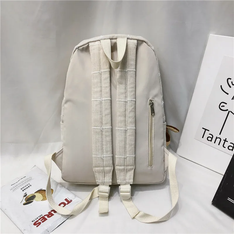

Waterproof Women Backpack Travel Bagpack Nylon Canvas Laptop School Bags for Teenagers Backpack Bolsas Mochilas Sac A Dos 2020