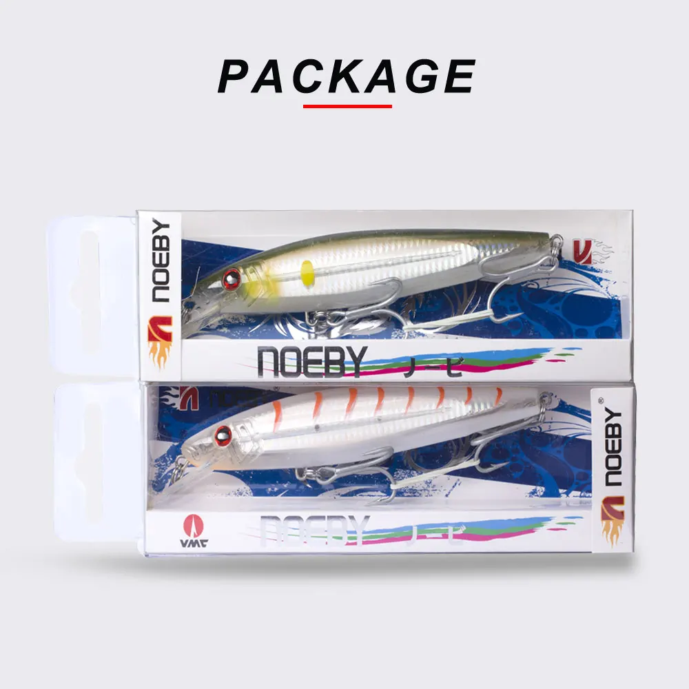 

NOEBY NBL9416 180mm 67g Minnow Fishing Lure Floating 0-2.5m Isca Artificial Pesca Leurre Dur Peche Fishing Winter Hard Bait Wlure
