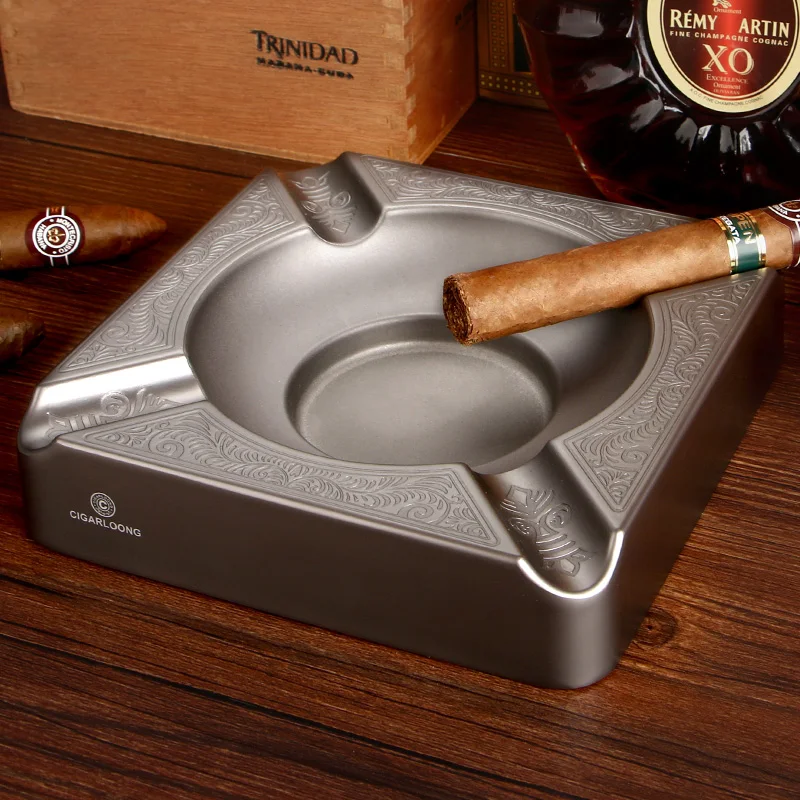 Пепельница для сигар портативная металлическая пепельница кубинские аксессуары