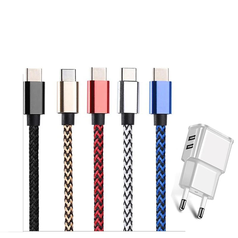 Зарядный кабель USB Type C для Xiaomi Mi 9/8/6/6X/A1/A2/Max 2 3/Mix 2S A3 CC9 2/3 метра длинное зарядное