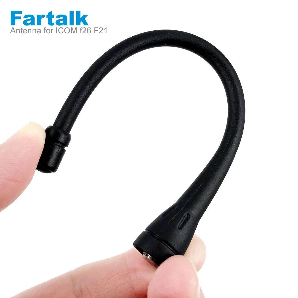Fartalk УКВ внешняя антенна для ICOM F26 F21 F24 F25 F4 F43 F44 F80 F4000 F4011 F4020 F4061 F4018 иди и болтай Walkie Talkie двухстороннее радио мягкий