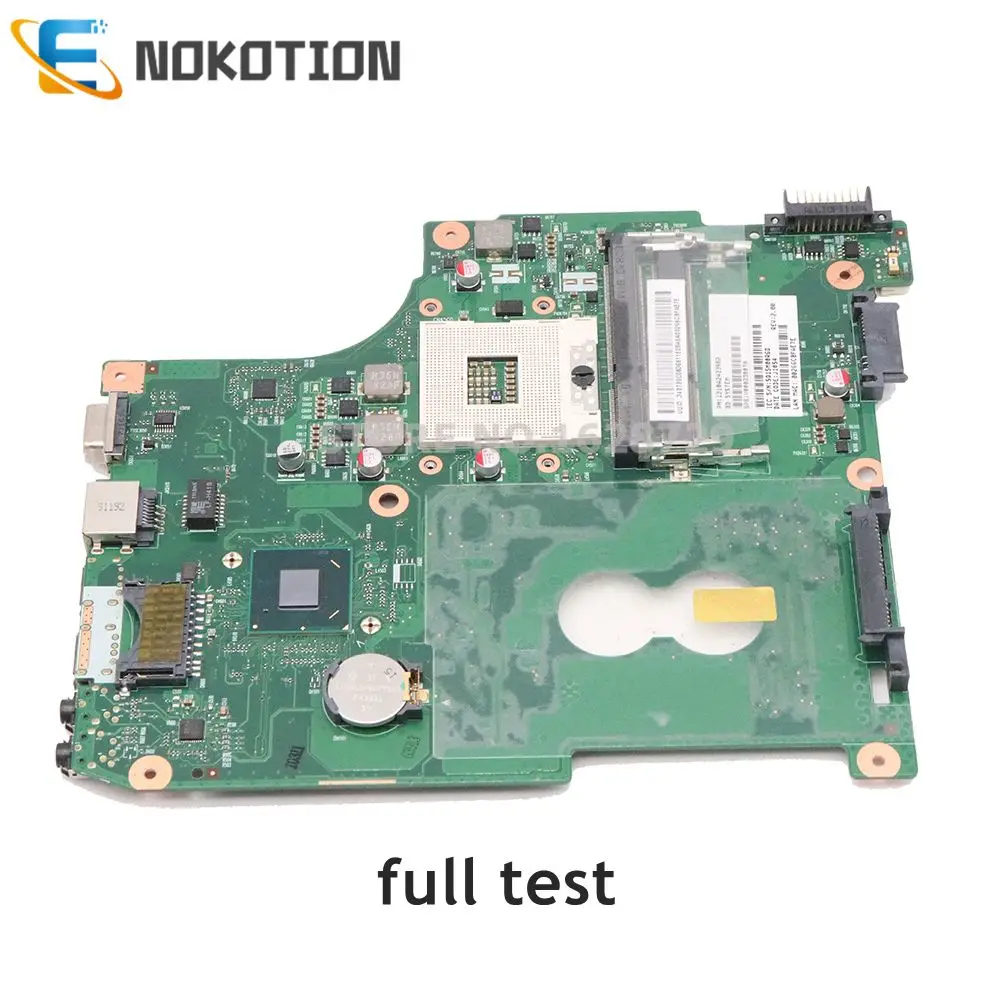 Материнская плата NOKOTION 6050A2423901-MB-A02 V000238070 для ноутбука Toshiba Satellite C600 C640 HM65 GMA HD3000 DDR3 |