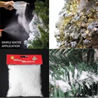 Снежная пудра, Рождественское украшение, Снежная сцена, Рождественская елка, украшение для фестиваля, подделка для снега, вечерние украшения для дома