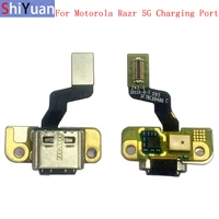 usb charging port connector board parts flex cable for motorola razr 5g xt2071 4 flex cable replacement part