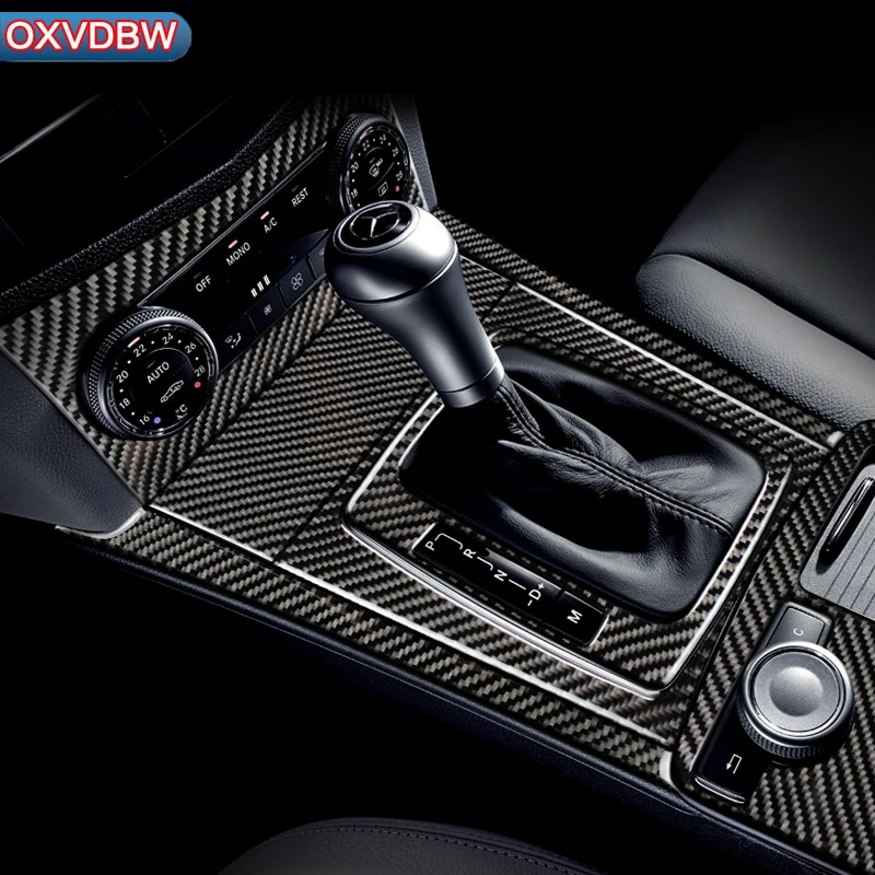 

Наклейки на центральную панель управления из углеродного волокна для mercedes w204 C class 07-13 LHD RHD