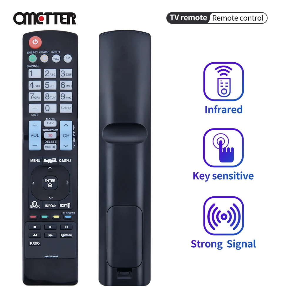 

Suitable for LG LCD TV Remote Control AKB72914036 37LD450 60PX950 32LV3400 55LX9500 22LE5500