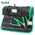 Сумка для инструментов LAOA, складная, из ткани Оксфорд, для хранения отверток, мини-плоскогубцев, набор инструментов для электрика