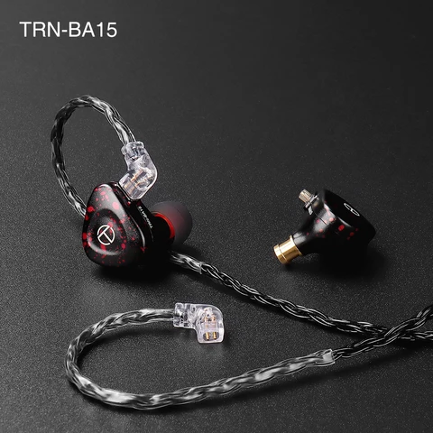 Наушники TRN T2 Pro16 Core с посеребренным кабелем