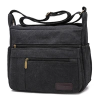 classics multi function mens nylon handbag casual shoulder bag outdoor crossbody mens travel school retro shoulder bag hot sale