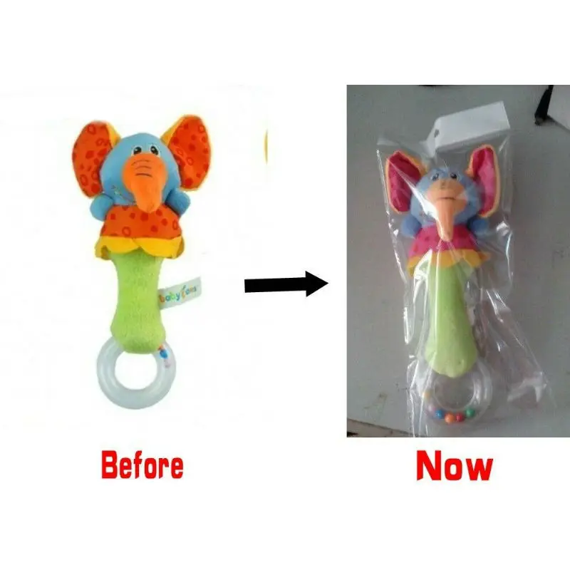 

Cartoon Baby Toys 0-12 months Bed Stroller baby mobile Hanging Rattles Newborn Plush infant toys for Baby Boys Girls Elephant