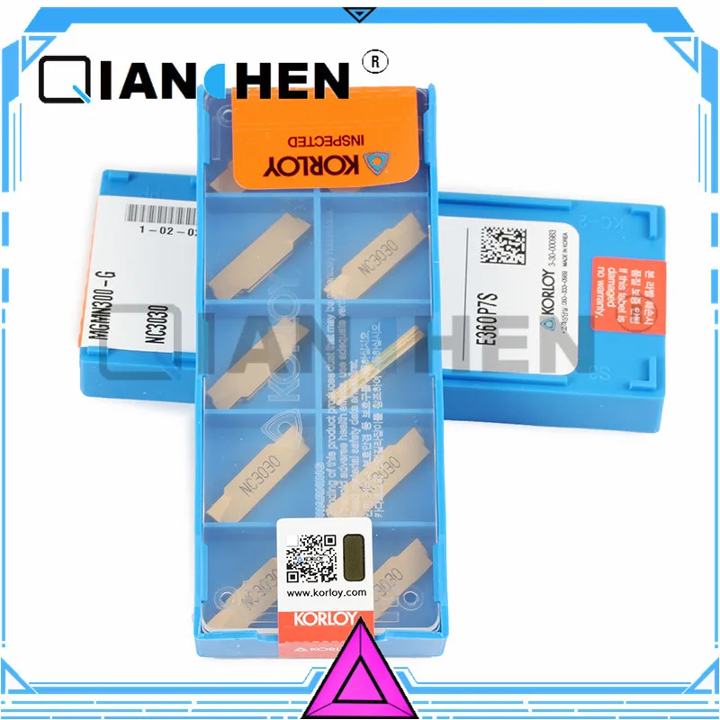 

Korloy MGMN300-G NC3030 (10pcs/lot) High Quality Internal Turning Tool Insert Genuine Original Korea Hard Alloy Ashley