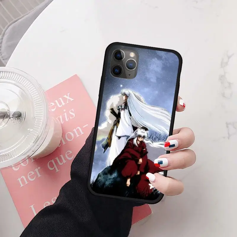 

Anime Inuyasha Sesshoumaru Higurash Phone Case For iphone 12 Pro Max Mini 11 Pro X XR 7 8 Plus