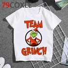 Детская футболка для младенцев grinch, дизайнерская футболка с мультяшным рисунком, Одежда для младенцев, одежда для подростков