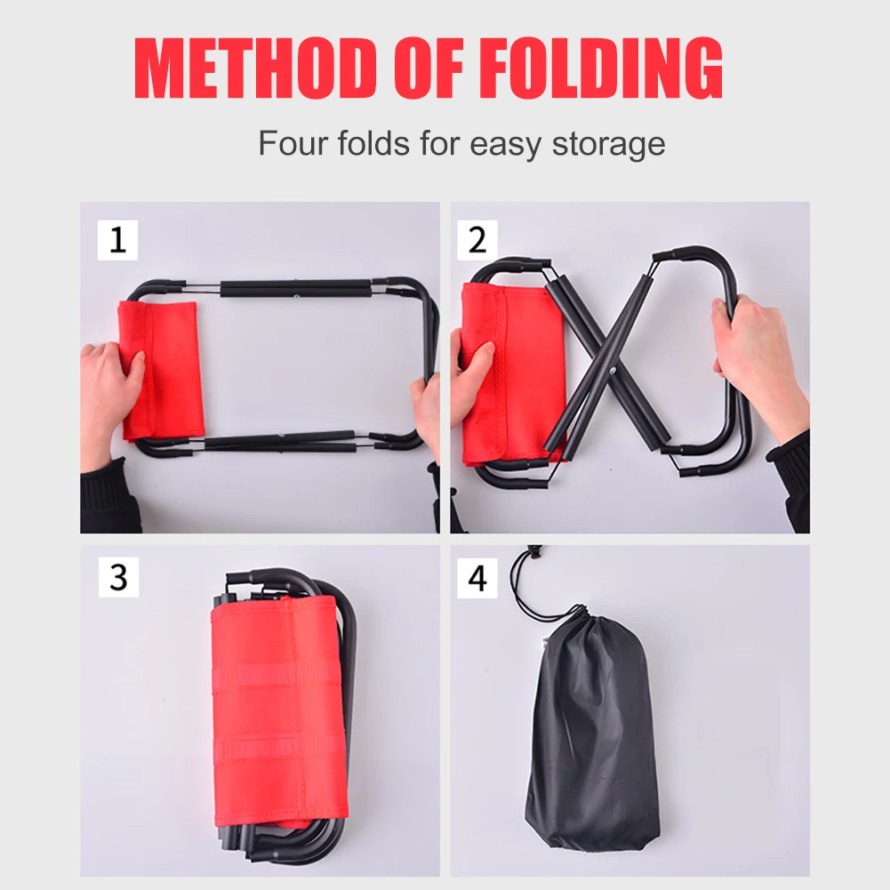 Удобный складной стул для рыбалки сада барбекю все место легкий кемпинга пешего