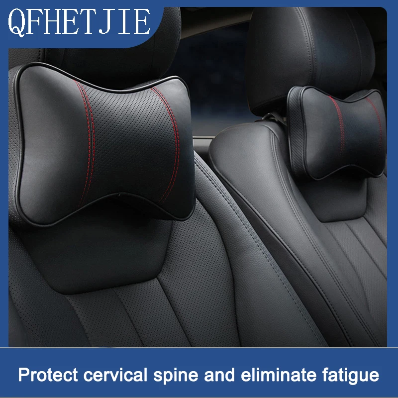 

Breathable Double Bone Pillow, Car Headrest Neck, Leather Neck, Comfortable and Advanced Fabric, Suitable for All Seasons